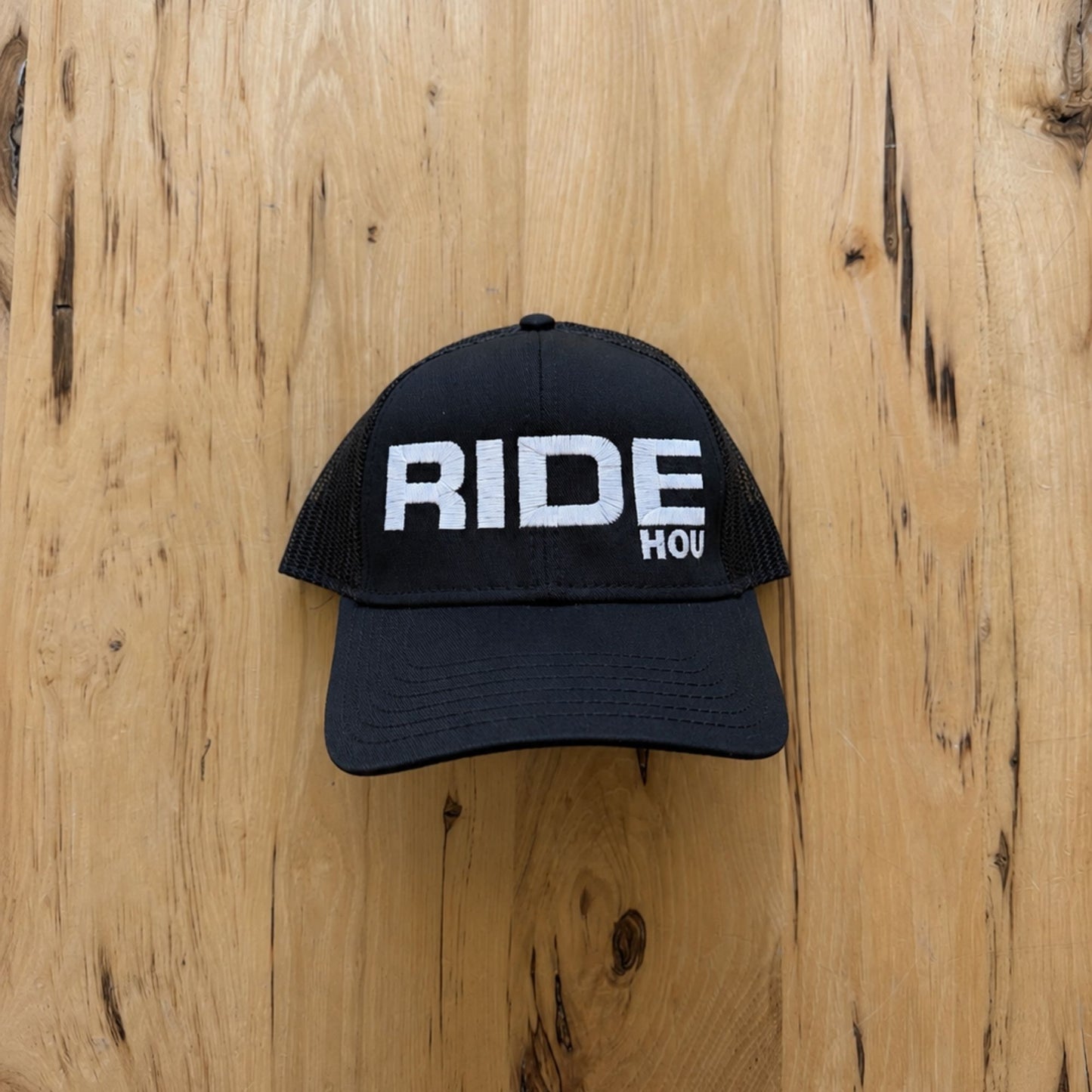 RIDE HOU Hat — Black (alt)