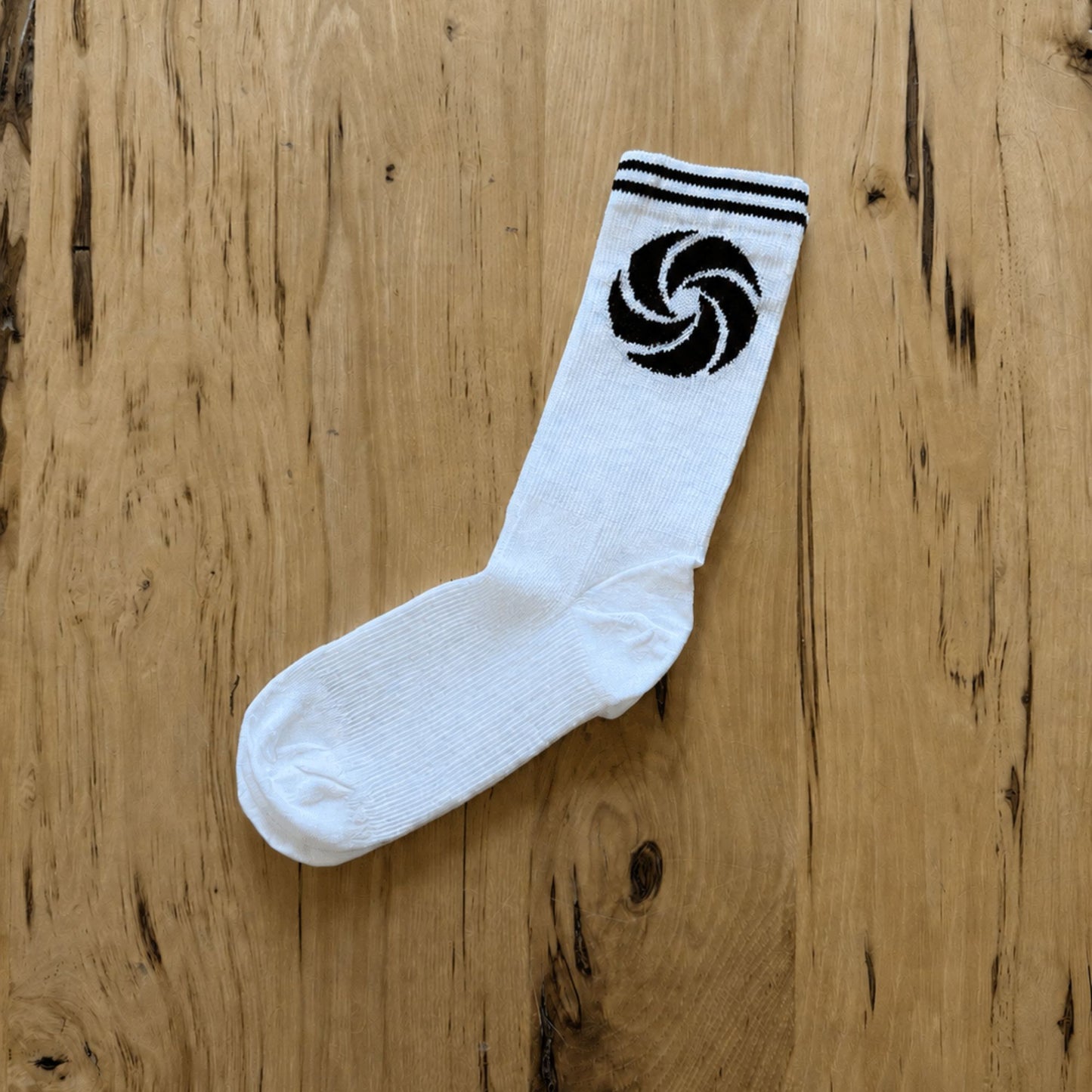 RIDE Crew Socks — White