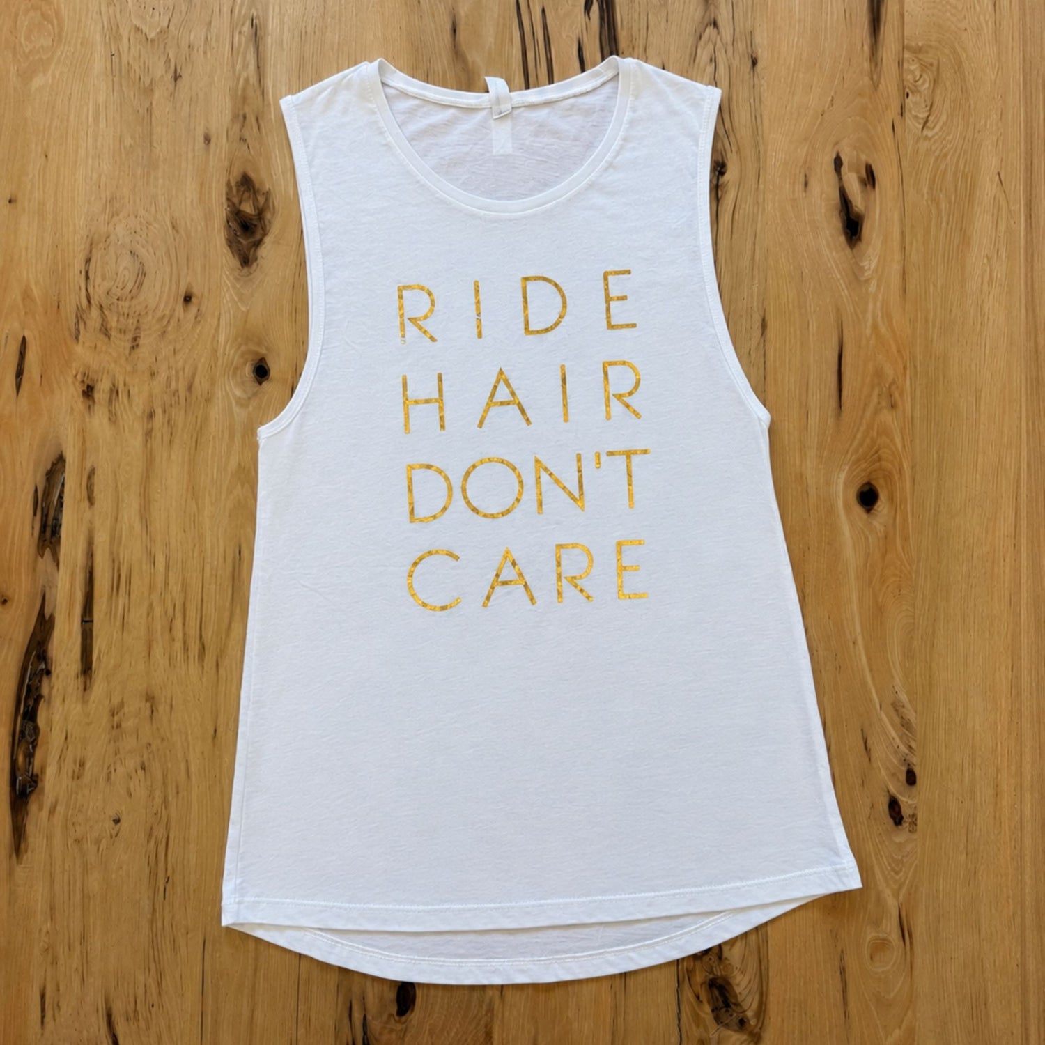 RIDE Hair Don't Care — White (front)